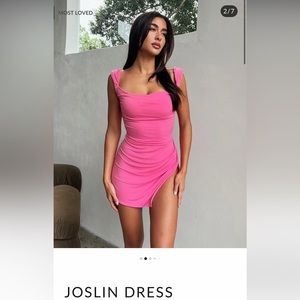 Pink Joslyn Dress Size Small